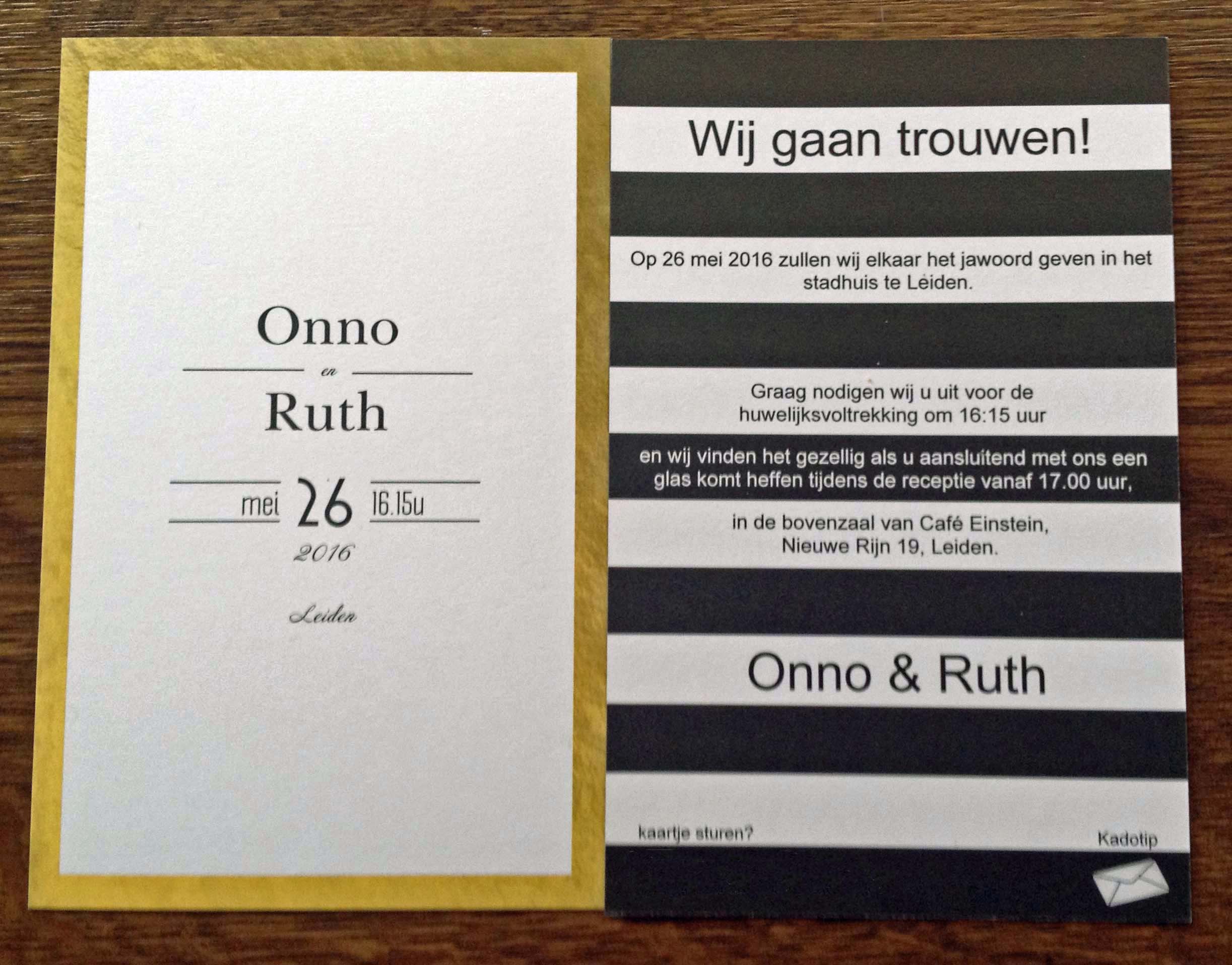 trouwen